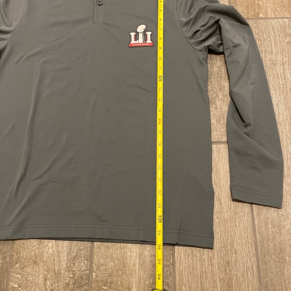 Super Bowl LI Gray Hoodie, HTX, Size Small, Patriots Vs Falcons - Picture 3 of 7